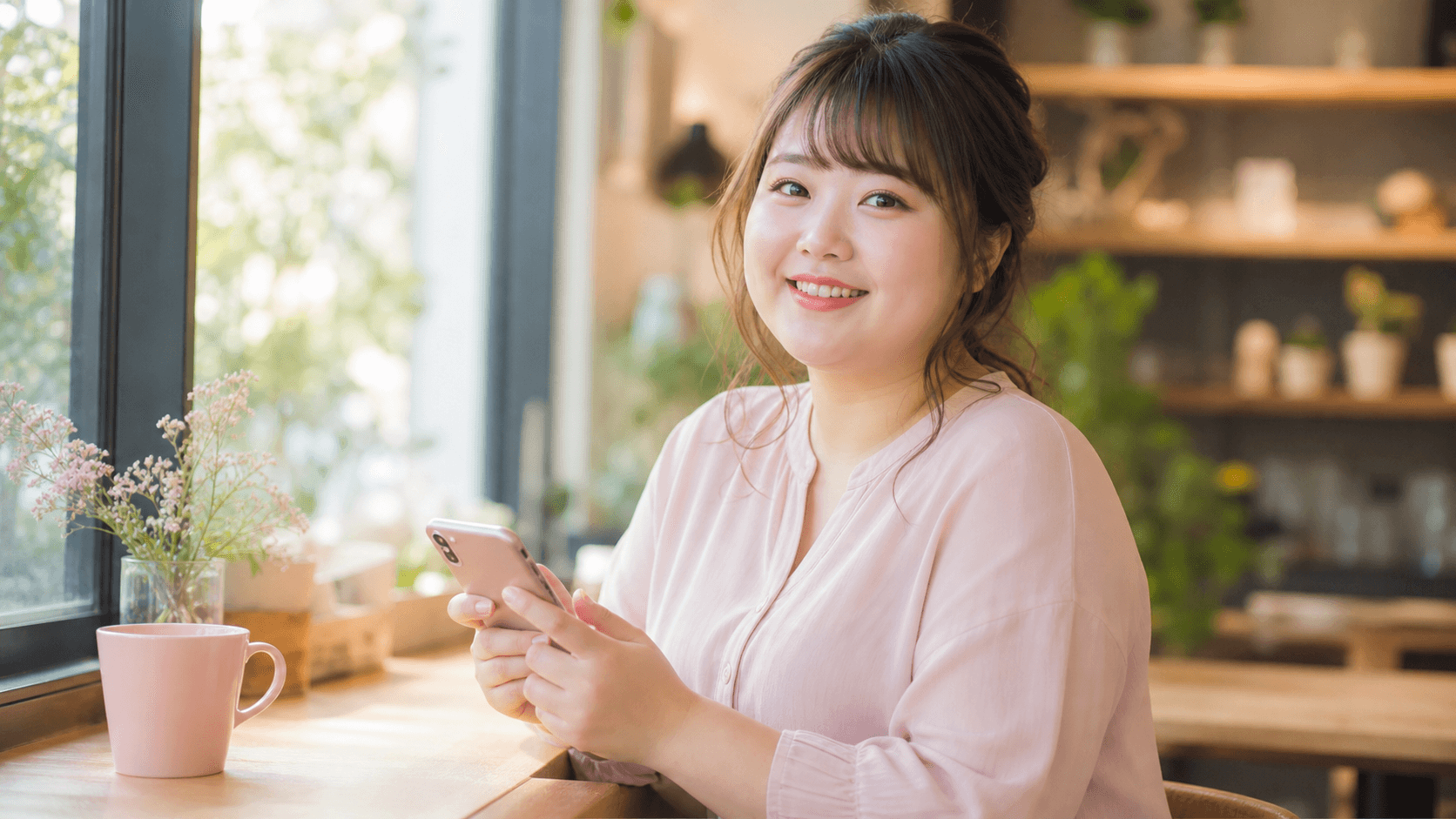 「体型が気になってアプリを始められない…」を卒業!ぽっちゃり女性がマッチングアプリで幸せになれた理由