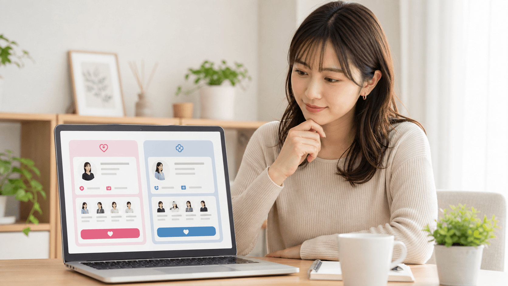 withとOmiai比較!真剣な出会いを求める女性はどちらが向いてる?